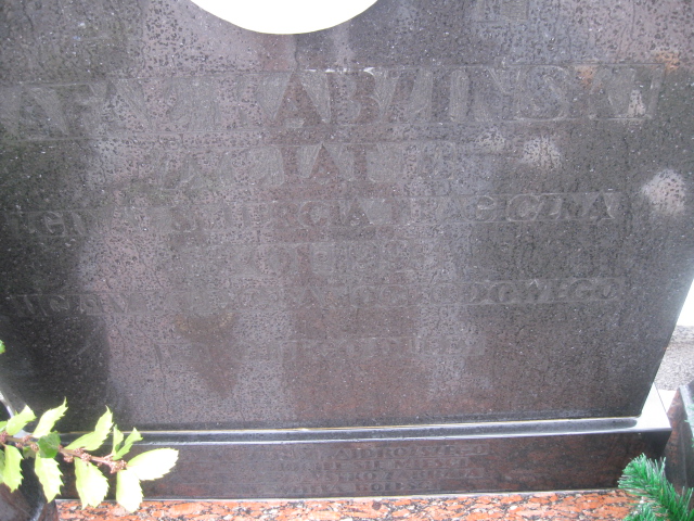 Michał Kabziński Sosnowiec św. Barbary - Grobonet - Wyszukiwarka osób pochowanych