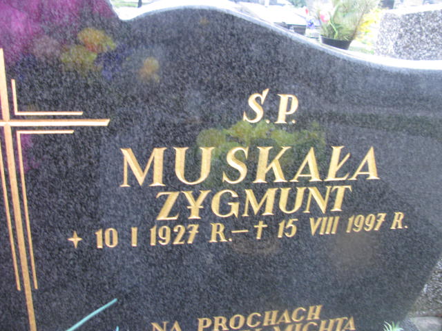 Wiesława Muskała 1933 Sosnowiec św. Barbary - Grobonet - Wyszukiwarka osób pochowanych