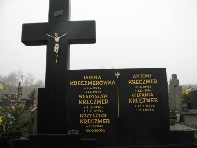 Janina Kreczmer 1919 Sosnowiec św. Barbary - Grobonet - Wyszukiwarka osób pochowanych