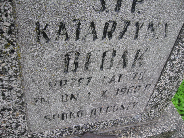 Katarzyna Bebak Sosnowiec św. Barbary - Grobonet - Wyszukiwarka osób pochowanych