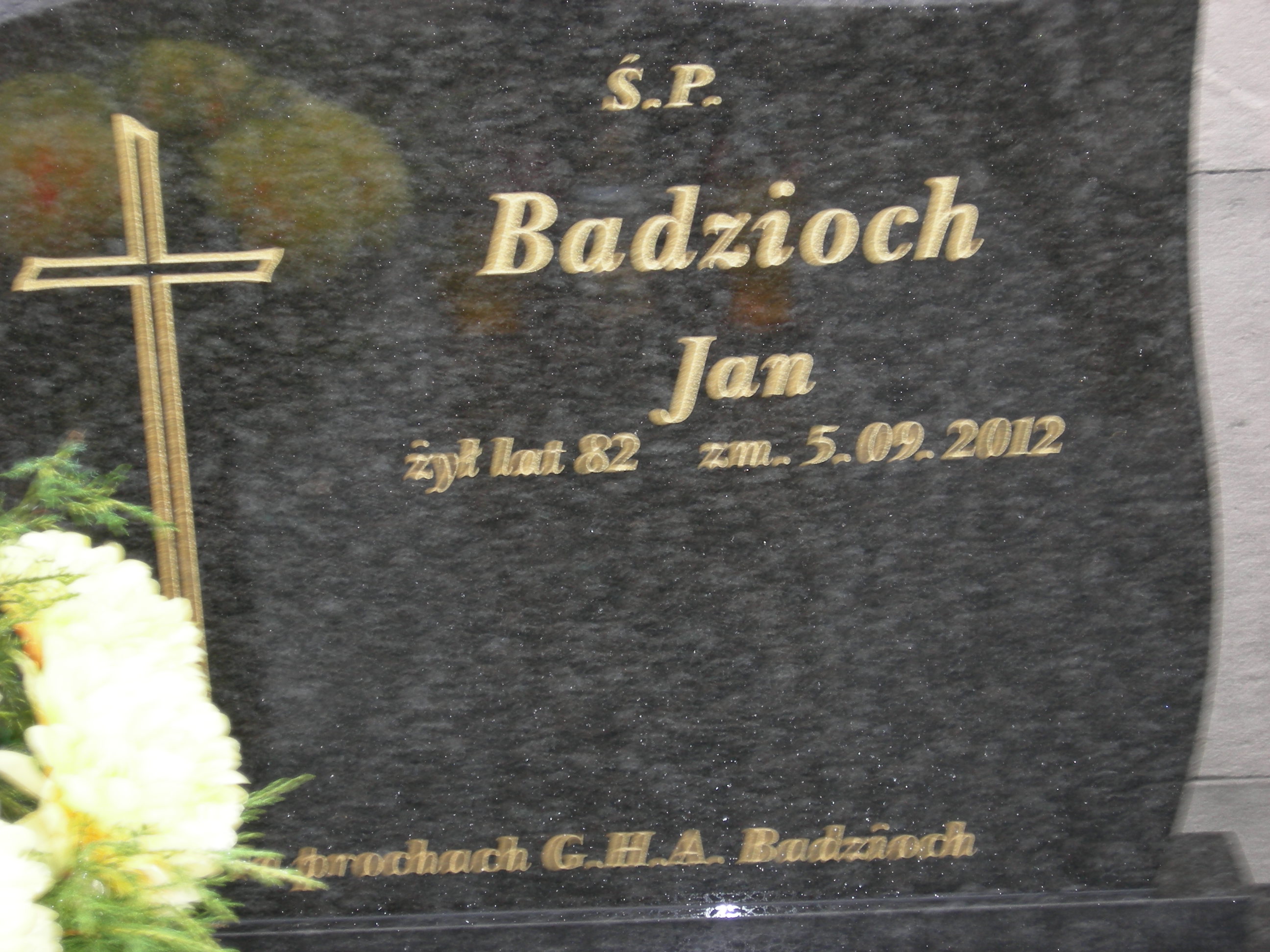 Grób Jan Badzioch