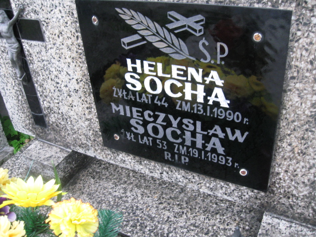 Mieczysław Socha Sosnowiec św. Barbary - Grobonet - Wyszukiwarka osób pochowanych