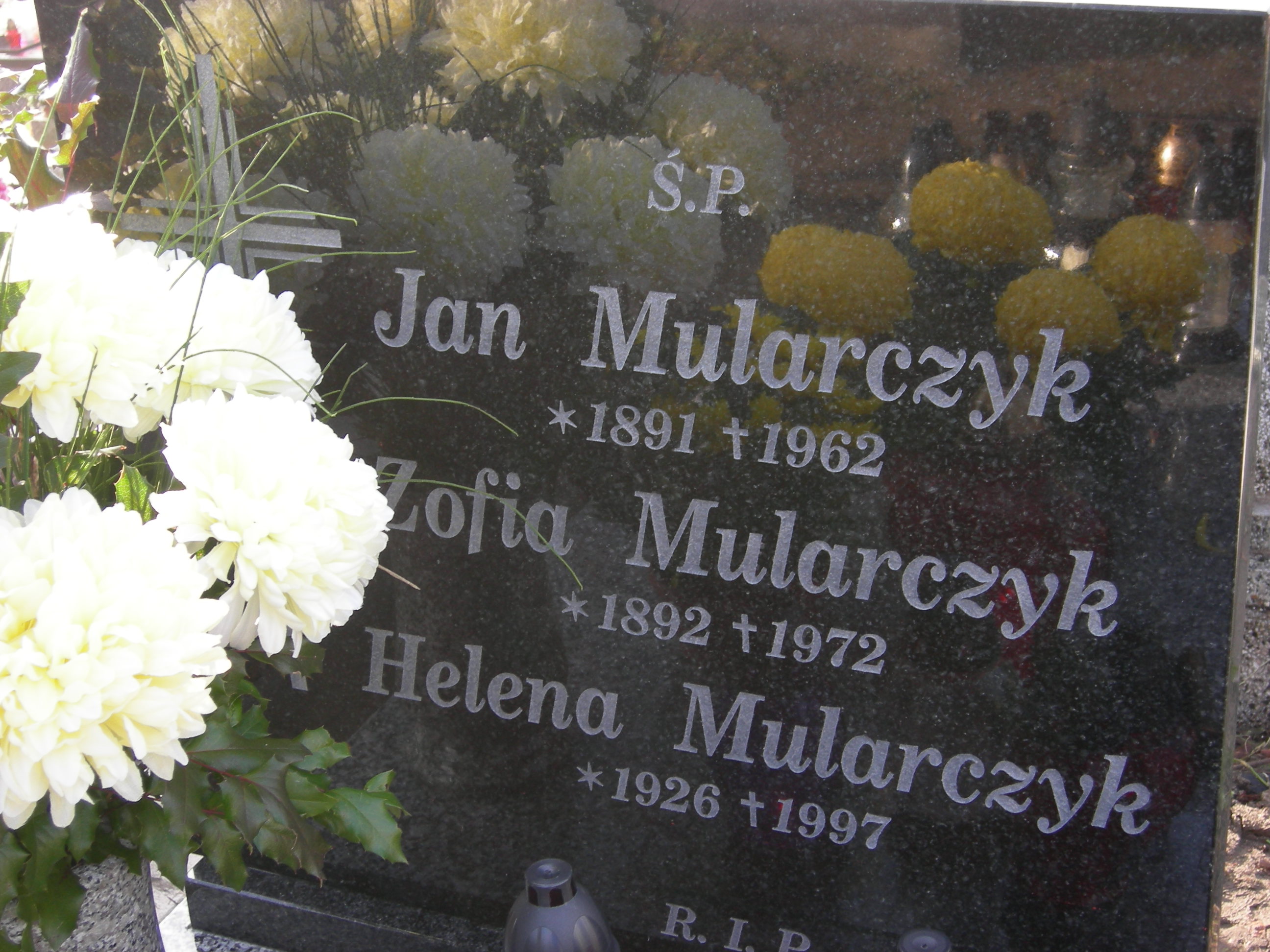 Jan Mularczyk Sosnowiec św. Barbary - Grobonet - Wyszukiwarka osób pochowanych