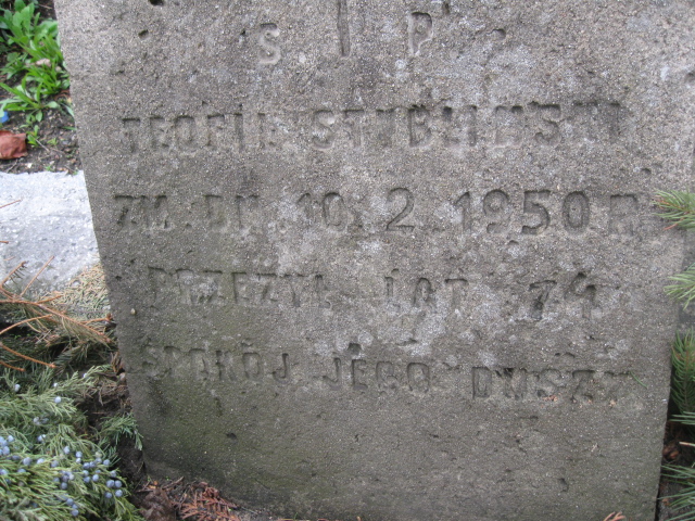 Cecylia Węglewska 1947 Sosnowiec św. Barbary - Grobonet - Wyszukiwarka osób pochowanych