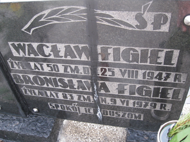 Bronisława Figiel Sosnowiec św. Barbary - Grobonet - Wyszukiwarka osób pochowanych