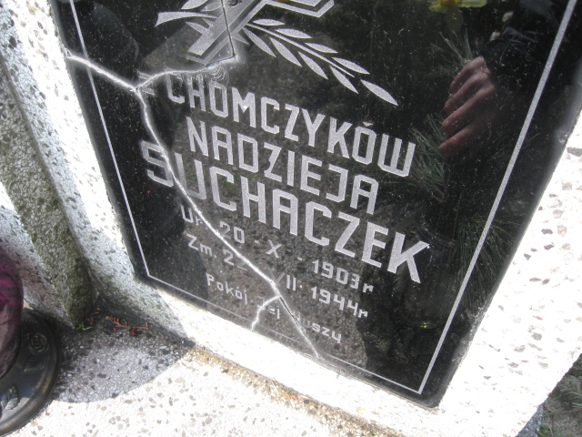 Nadzieja Suchaczek 1903 Sosnowiec św. Barbary - Grobonet - Wyszukiwarka osób pochowanych