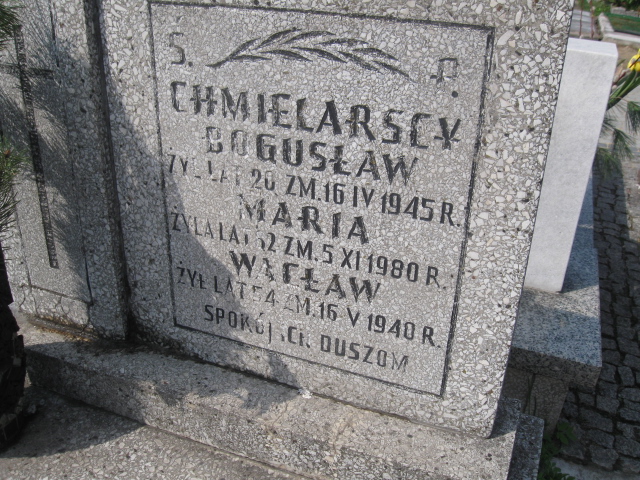Wacław Chmielarski Sosnowiec św. Barbary - Grobonet - Wyszukiwarka osób pochowanych