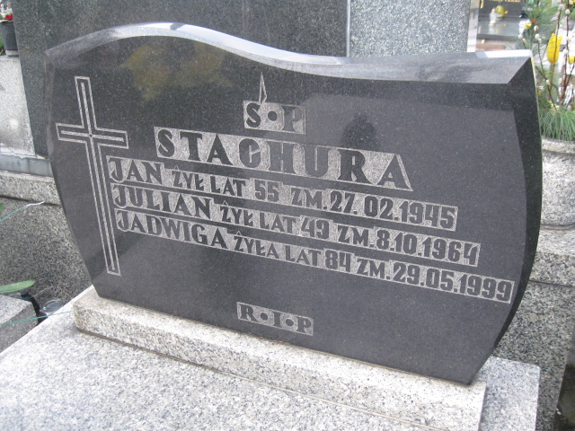 Jadwiga Stachura Sosnowiec św. Barbary - Grobonet - Wyszukiwarka osób pochowanych