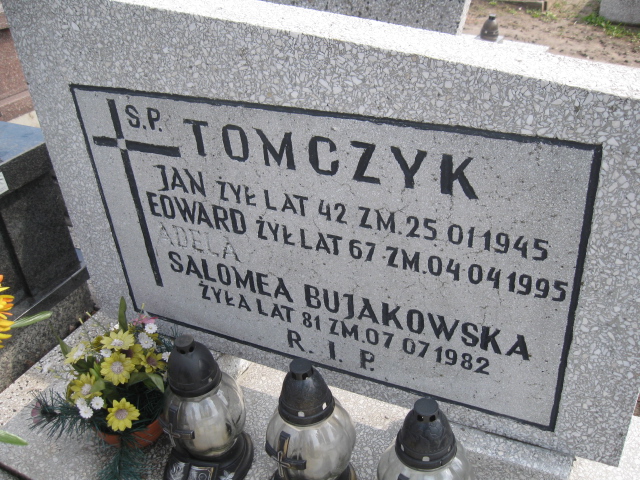 Edward Tomczyk Sosnowiec św. Barbary - Grobonet - Wyszukiwarka osób pochowanych