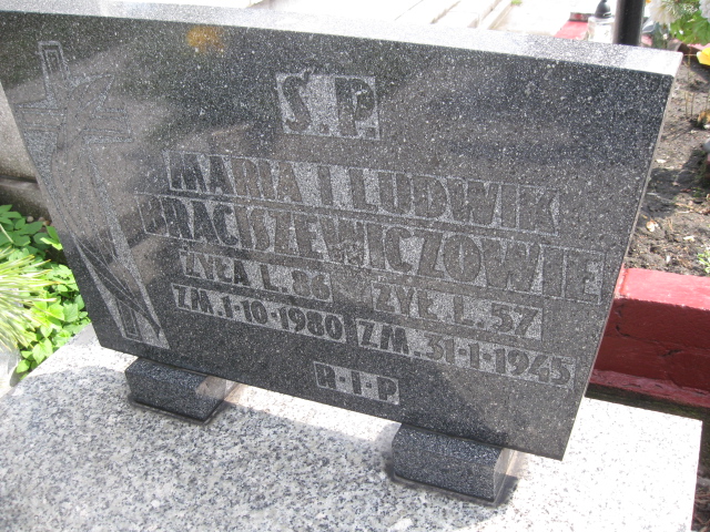 Maria Braciszewicz Sosnowiec św. Barbary - Grobonet - Wyszukiwarka osób pochowanych