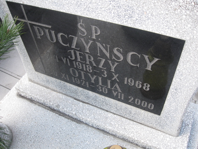 Jerzy Puczyński 1918 Sosnowiec św. Barbary - Grobonet - Wyszukiwarka osób pochowanych
