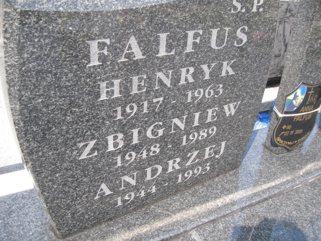 Henryk Falfus 1917 Sosnowiec św. Barbary - Grobonet - Wyszukiwarka osób pochowanych