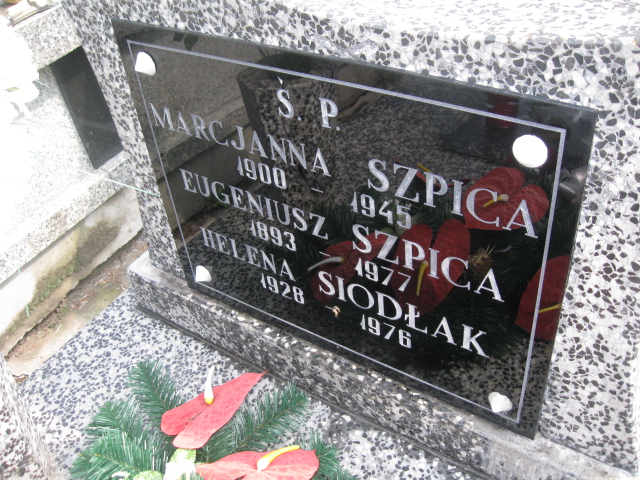 Marcjanna Szpica 1900 Sosnowiec św. Barbary - Grobonet - Wyszukiwarka osób pochowanych