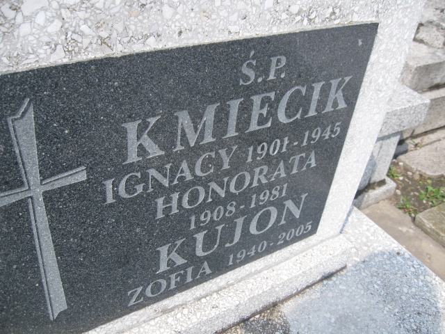 Ignacy Kmiecik 1901 Sosnowiec św. Barbary - Grobonet - Wyszukiwarka osób pochowanych