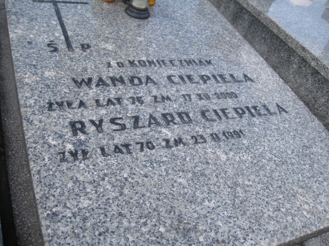 Wiesława Ejzerman 1950 Sosnowiec św. Barbary - Grobonet - Wyszukiwarka osób pochowanych