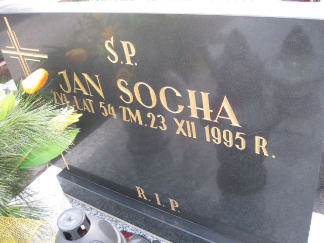 Jan Socha Sosnowiec św. Barbary - Grobonet - Wyszukiwarka osób pochowanych