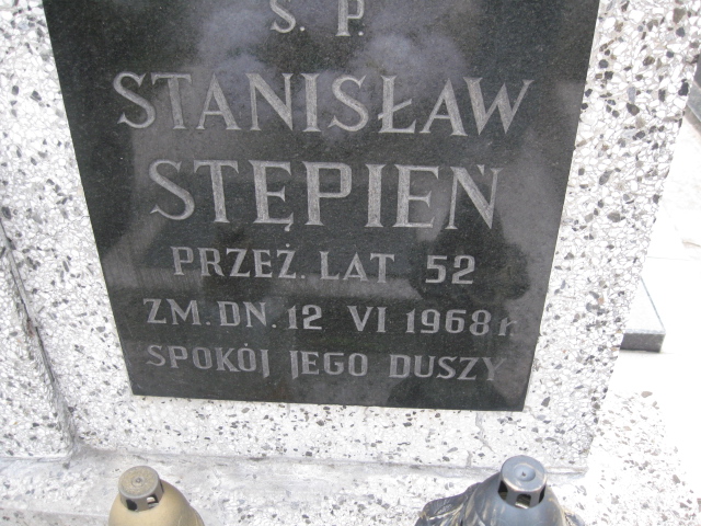 Stanisław Stępień Sosnowiec św. Barbary - Grobonet - Wyszukiwarka osób pochowanych