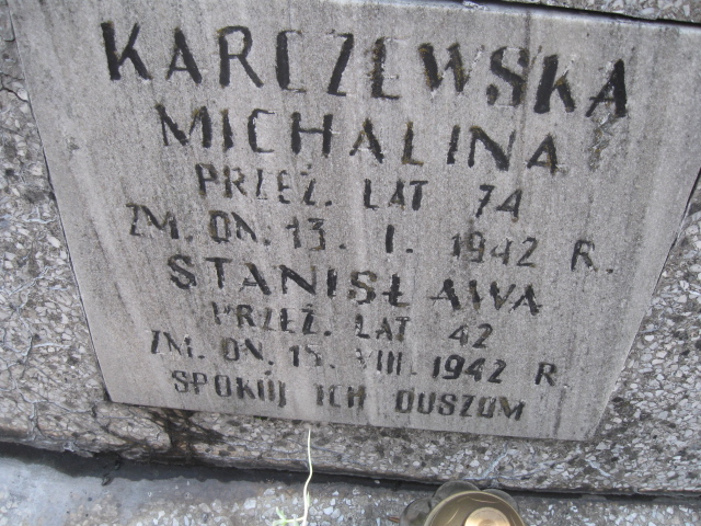 Stanisława Karczewska Sosnowiec św. Barbary - Grobonet - Wyszukiwarka osób pochowanych