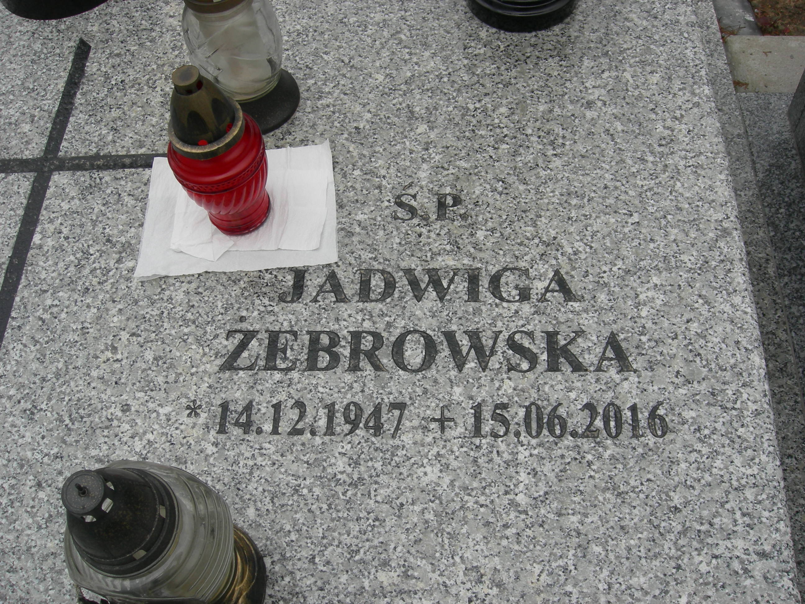Kazimierz Żebrowski 1949 Sosnowiec św. Barbary - Grobonet - Wyszukiwarka osób pochowanych