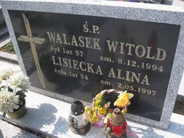 Alina Lisiecka Sosnowiec św. Barbary - Grobonet - Wyszukiwarka osób pochowanych