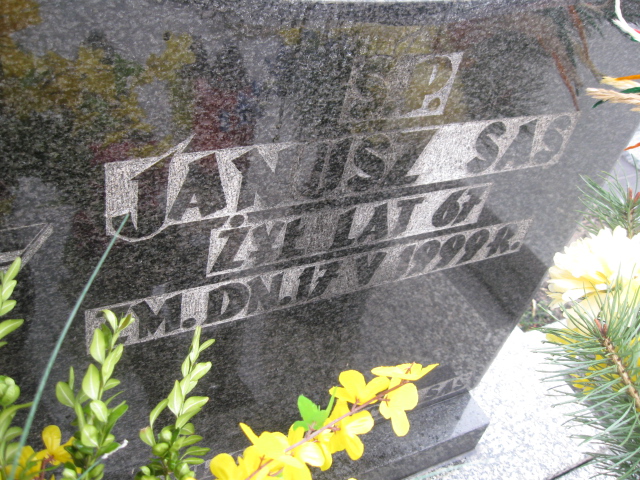 Janusz Sas Sosnowiec św. Barbary - Grobonet - Wyszukiwarka osób pochowanych