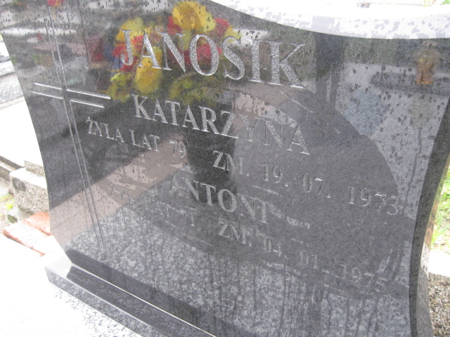 Józef Janosik 1932 Sosnowiec św. Barbary - Grobonet - Wyszukiwarka osób pochowanych