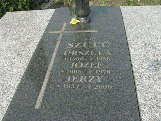 Józef Szulc 1905 Sosnowiec św. Barbary - Grobonet - Wyszukiwarka osób pochowanych