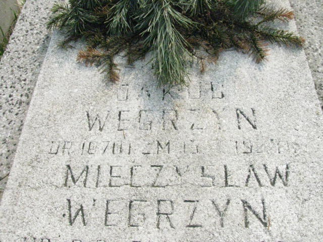 Mieczysław Węgrzyn 1912 Sosnowiec św. Barbary - Grobonet - Wyszukiwarka osób pochowanych