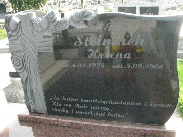 Grób Helena Stelmach