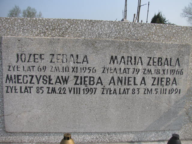 Mieczysław Zięba Sosnowiec św. Barbary - Grobonet - Wyszukiwarka osób pochowanych