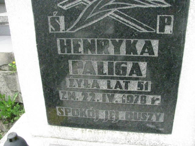 Marek Paliga 1952 Sosnowiec św. Barbary - Grobonet - Wyszukiwarka osób pochowanych