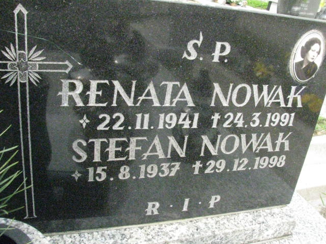 Renata Nowak 1941 Sosnowiec św. Barbary - Grobonet - Wyszukiwarka osób pochowanych
