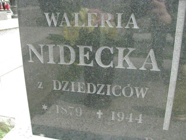 Irena Nidecka 1926 Sosnowiec św. Barbary - Grobonet - Wyszukiwarka osób pochowanych