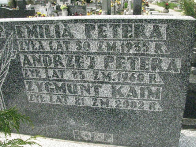 Emilia Kaim Sosnowiec św. Barbary - Grobonet - Wyszukiwarka osób pochowanych