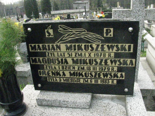 Marian Mikuszewski Sosnowiec św. Barbary - Grobonet - Wyszukiwarka osób pochowanych