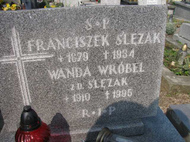 Wanda Wróbel 1910 Sosnowiec św. Barbary - Grobonet - Wyszukiwarka osób pochowanych