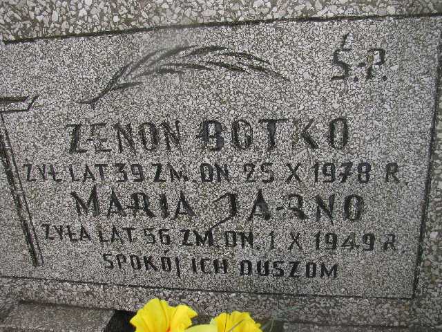 Maria Jarno Sosnowiec św. Barbary - Grobonet - Wyszukiwarka osób pochowanych