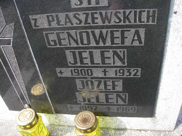 Genowefa Jeleń 1900 Sosnowiec św. Barbary - Grobonet - Wyszukiwarka osób pochowanych