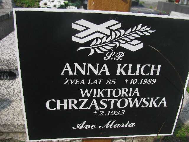 Anna Klich Sosnowiec św. Barbary - Grobonet - Wyszukiwarka osób pochowanych