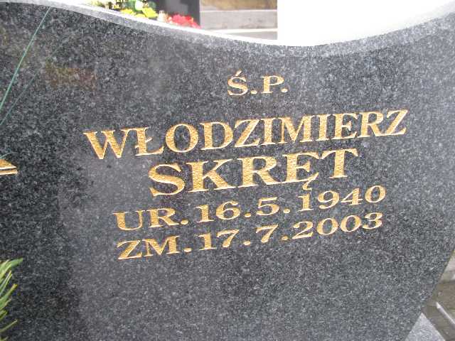 Włodzimierz Skręt 1940 Sosnowiec św. Barbary - Grobonet - Wyszukiwarka osób pochowanych
