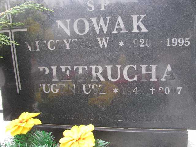 Eugeniusz Pietrucha 1948 Sosnowiec św. Barbary - Grobonet - Wyszukiwarka osób pochowanych