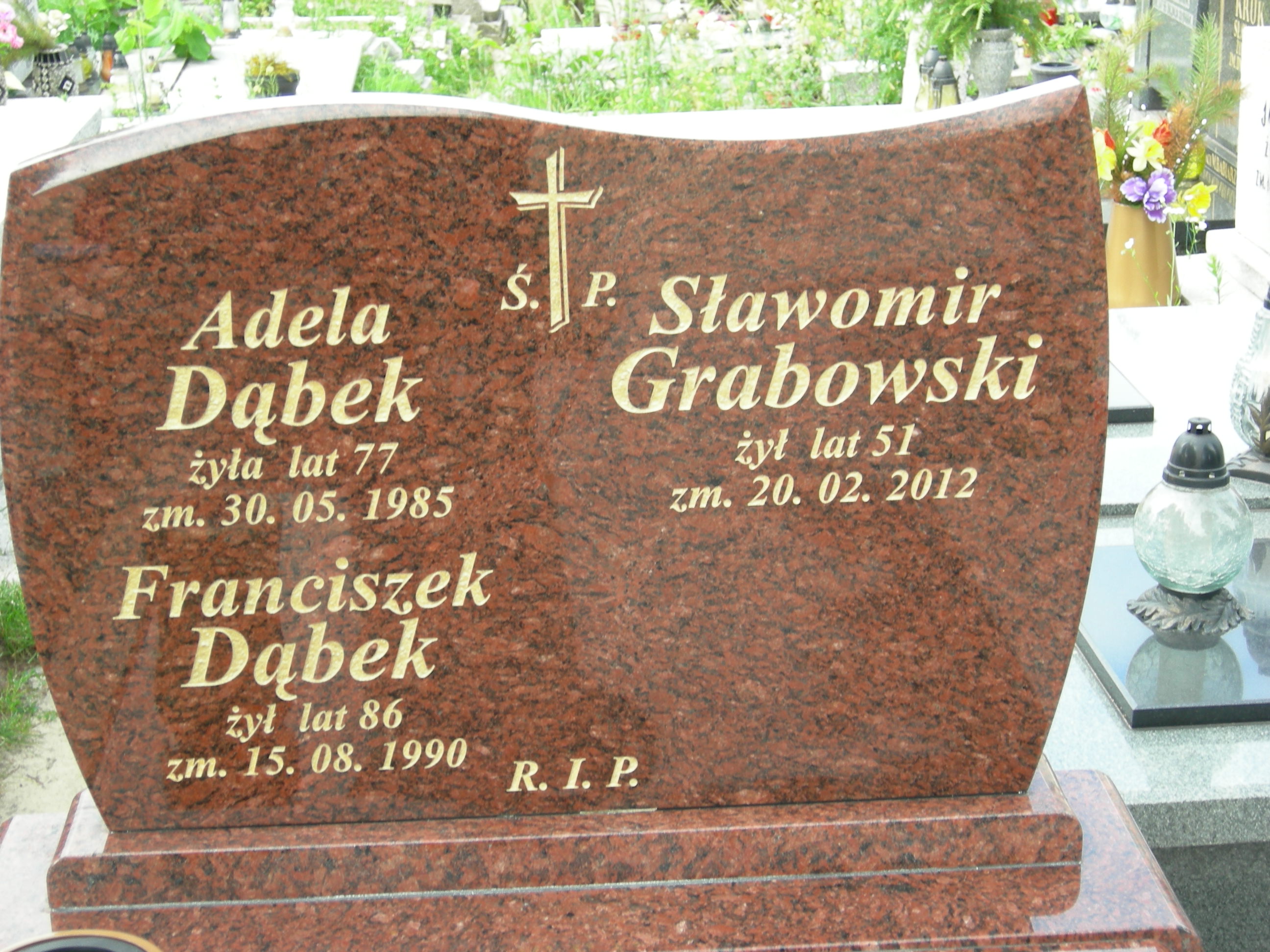 Sławomir Grabowski 1961 Sosnowiec św. Barbary - Grobonet - Wyszukiwarka osób pochowanych
