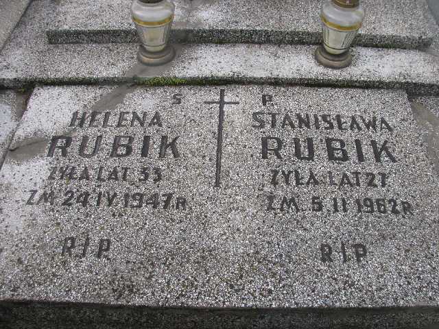 Helena Rubik Sosnowiec św. Barbary - Grobonet - Wyszukiwarka osób pochowanych