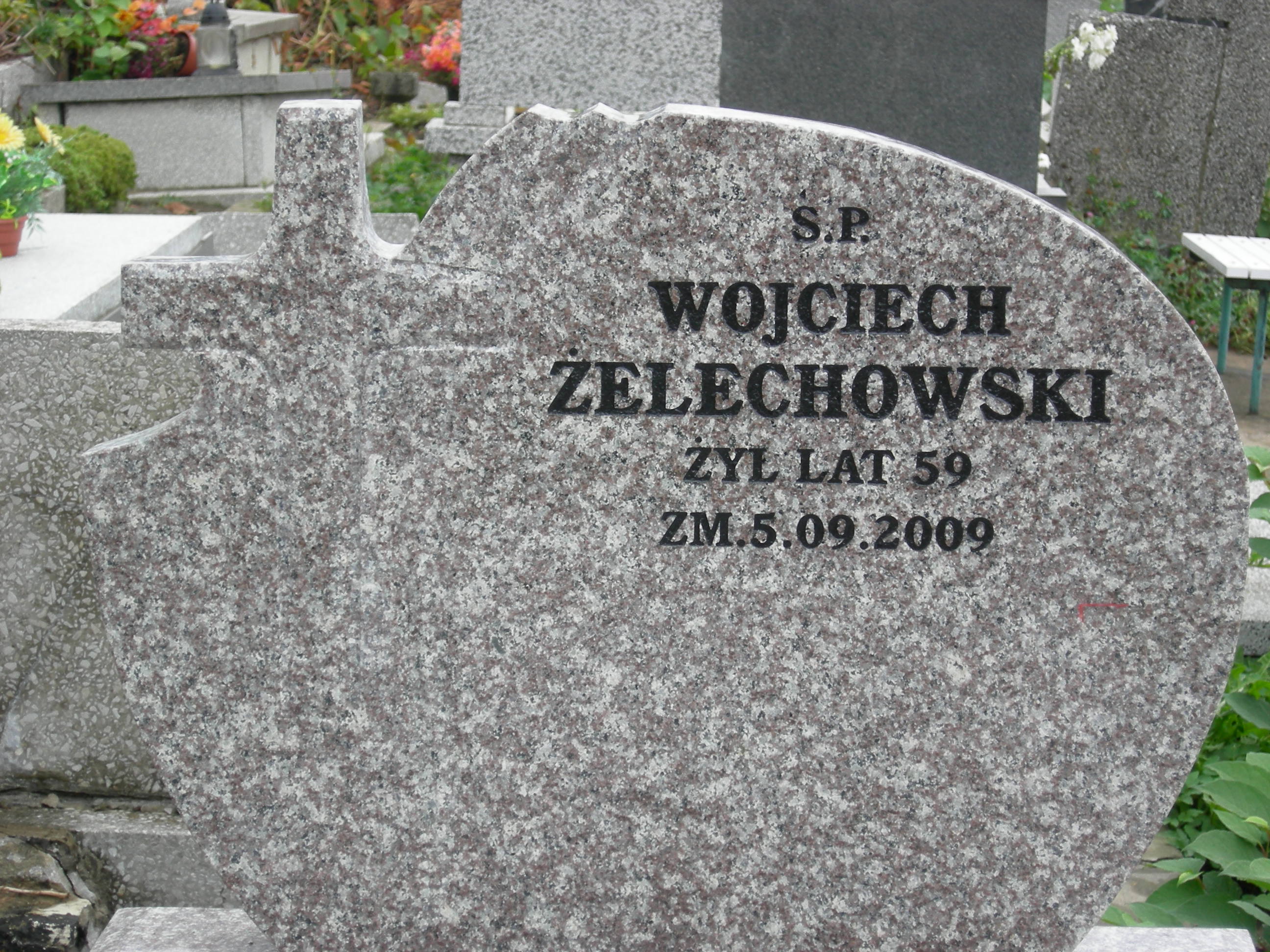 Grób Wojciech Żelechowski