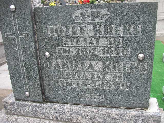 Danuta Kreks Sosnowiec św. Barbary - Grobonet - Wyszukiwarka osób pochowanych