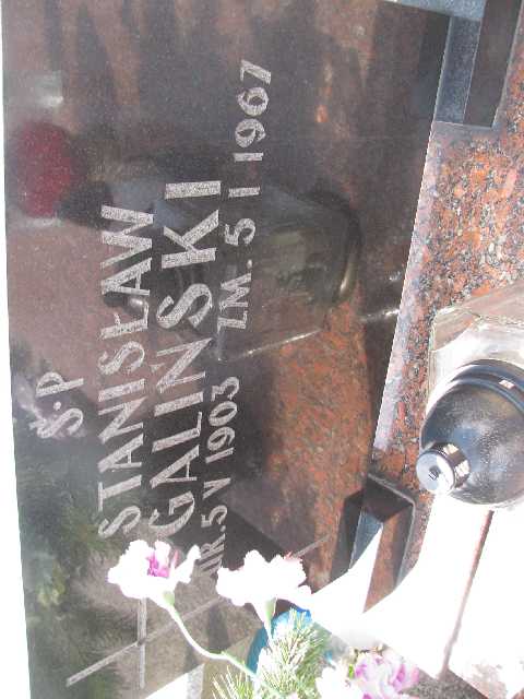 Janina Galińska 1907 Sosnowiec św. Barbary - Grobonet - Wyszukiwarka osób pochowanych