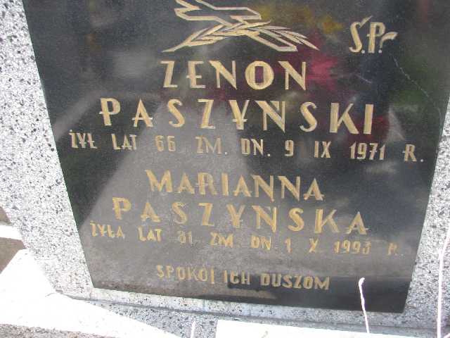 Marianna Paszyńska Sosnowiec św. Barbary - Grobonet - Wyszukiwarka osób pochowanych