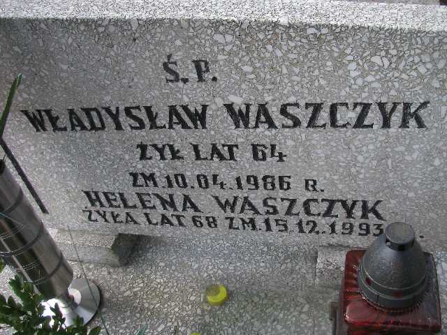 Helena Waszczyk Sosnowiec św. Barbary - Grobonet - Wyszukiwarka osób pochowanych