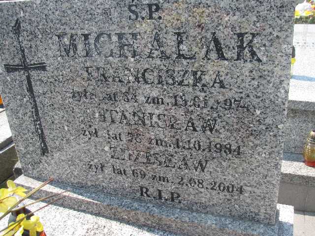 Stanisław Michalak Sosnowiec św. Barbary - Grobonet - Wyszukiwarka osób pochowanych