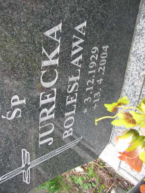 Bolesława Jurecka 1929 Sosnowiec św. Barbary - Grobonet - Wyszukiwarka osób pochowanych